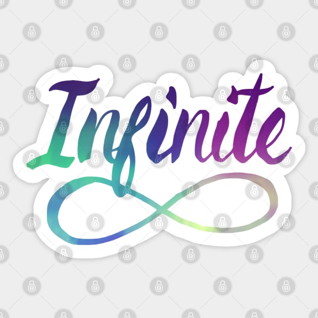 Infinite Sticker by TimelessJourney